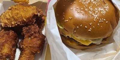 엄마손 햄버거 먹다가 새로생긴 노브랜드 햄버거