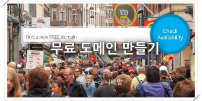 무료 도메인 만들기 두번째