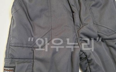 솜바지 방한 바지 패딩조끼 겨울조끼